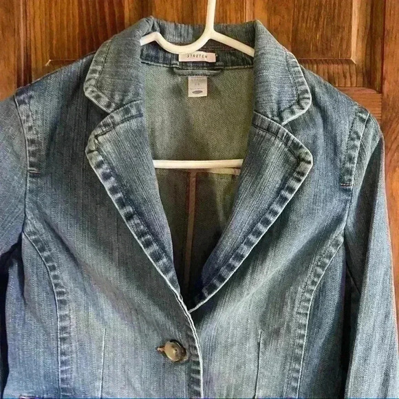 Old Navy Stretch Denin Jacket - Picture 6 of 7